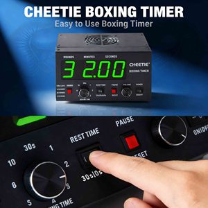 Minuteur de <span class=keywords><strong>boxe</strong></span> professionnel pour salle de sport, affichage LED, intervalle réglable 30S-10min, temps de repos 0/30/60S, volume réglable, CP20A - Product Image 5