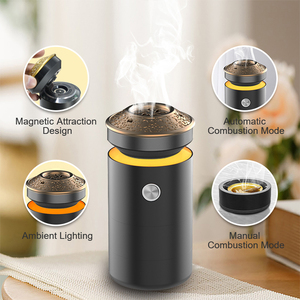 Diffuseur d'arômes d'huiles essentielles portable sans fil, fonctionnant sur batterie, rechargeable par type C, désodorisant d'air pour voiture, idéal pour les voyages - Product Image 4