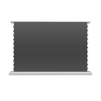 Écran de projection motorisé Black Diamond ALR 100 pouces anti-lumière, électrique, portable, 3D LED 4K à longue portée