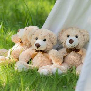 Manufacturer Wholesale Hot Seven Colors Stuffed <strong>Teddy</strong> <strong>Bear</strong> With Silk Ribbon Adorable Plush Toys <strong>Teddy</strong> <strong>Bear</strong> Cute Plush <strong>Teddy</strong> <strong>Bear</strong> - Product Image 5