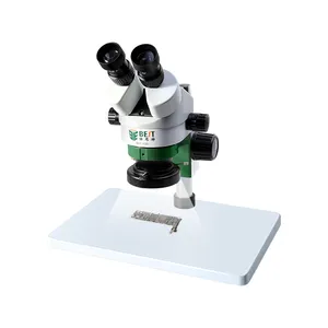 NEW BST-X5D 7X-45X Binocular Wide Angel WF10X Electric Microscope for PCB CPU Motherboard Digital Inspection Repair Tools