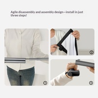 Écran de projection 100 pouces 16:9, portable pour une utilisation à la maison et en extérieur, installation rapide, support pliable anti-reflets intégré