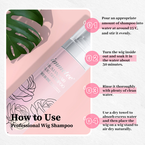 <span class=keywords><strong>Champú</strong></span> para Pelucas, Limpia, Revitaliza, Hidrata, Desenreda, Anti-Frizz, <span class=keywords><strong>Champú</strong></span> para Extensiones de Cabello Humano - Product Image 6