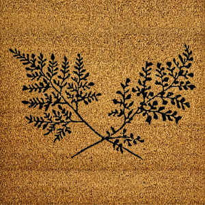 Alfombra de PVC con Diseño de Espina de Coco, Alfombra de Entrada Rectangular Antideslizante con Respaldo de PVC, Estilo Moderno, Grosor Medio, Color Sólido, Hecha a Máquina para Hoteles - Product Image 1