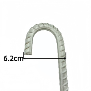 57476C # Estacas de tierra de barra de refuerzo galvanizada de acero de alta calidad Clavijas de tienda duraderas de 12mm de diámetro para actividades al aire libre - Product Image 4