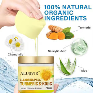 Pastiglie di acido Kojic curcuma naturale etichetta privata che illuminano la pelle curcuma acido kojico pulizia Anti Acne per il viso - Product Image 4