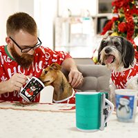 Ensemble de tasses en silicone pour Sublimation 3D, 11OZ, 30 pièces, fixation de tasse, enveloppante