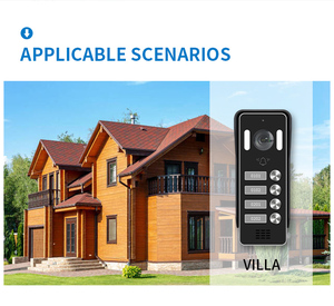 Mingke nhà bảo vệ trực quan thông minh có dây an ninh nhà 720P máy ảnh kỹ thuật số chuông cửa 4 dây biệt thự <span class=keywords><strong>Video</strong></span> <span class=keywords><strong>intercom</strong></span> Door Phone - Product Image 5