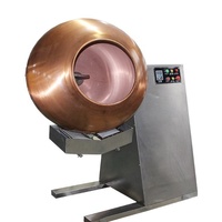 Casserole de cuivre automatique de revêtement de chocolat de nouvelle conception pour la fabrication de chocolat