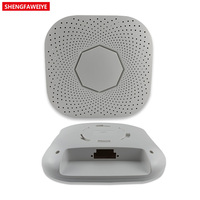 Boîtier de communication pour routeur et pont sans fil AP monté au plafond, en plastique ABS, indice de protection IP54, 190x190x40mm, SHENGFAWEIYE AP38F
