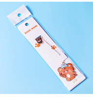 Marcapáginas de Plástico Acrílico Reutilizable con Diseño de Tigre de Dibujos Animados, Venta al por Mayor, para Regalo de Estudiantes de Primaria