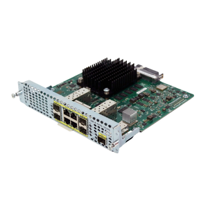 SM-X-4X1G-1X10G Enterprise Router Interface Card with 4 Gigabit <b>Ethernet</b> RJ-45 Ports and 1 10Gigabit SFP+ Module - Product Image 1