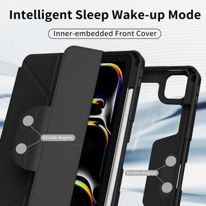 Kenke nuevo Origami Y Fold a prueba de golpes TPU funda protectora derecha portalápices Auto Sleep Wake iPad funda para iPad 10th 10,9 pulgadas - Product Image 3