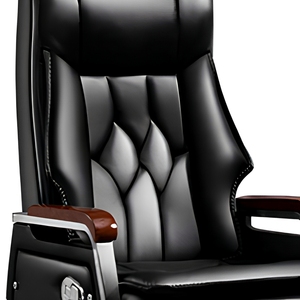 <span class=keywords><strong>Fauteuil</strong></span> de bureau en cuir à dossier haut avec réglage de la hauteur, massage, design ergonomique et roulettes pivotantes - Product Image 6