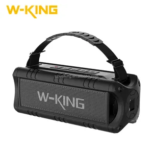 W-KING直接供应D8迷你防水户外便携式无线蓝牙扬声器低音炮，低音音质强
