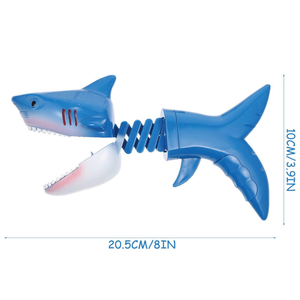 ของเล่นไดโนเสาร์ปลากะพงของเล่นกรงเล็บพลาสติกสำหรับจับฉลามหิว - Product Image 2