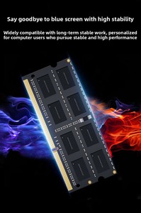 Cổ phiếu <span class=keywords><strong>DDR3</strong></span> 4GB 8GB <span class=keywords><strong>1333MHz</strong></span> 1600MHz ECC Bộ nhớ RAM Module cho máy tính xách tay 8GB Công suất - Product Image 6