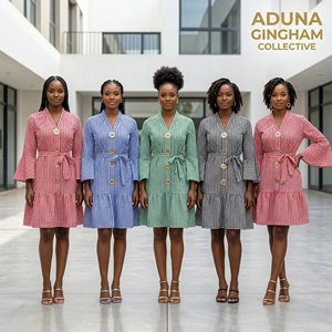 Abito chemisier lungo da donna elegante con stampa tie-dye, taglie forti, alla moda, ampio, per feste e tutti i giorni - Product Image 2