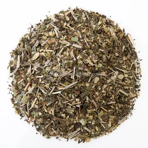 Sacos de chá de pirâmide com cordas, peppermint lemongrama yerba