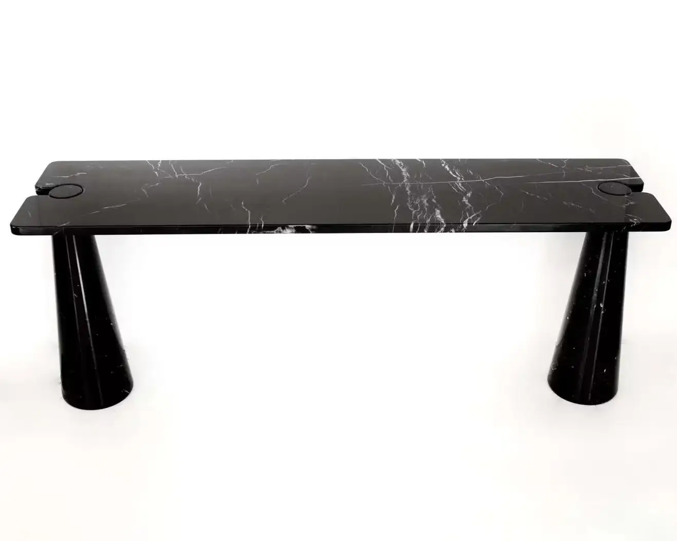 French Style Modern High-Grade Stone Console Table Simple Luxury Marble Long Tea Table for Living Room Elegant Furniture