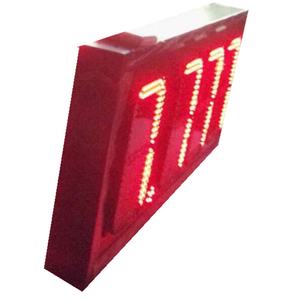 Équipement publicitaire électrique, canopée de station essence, Led, panneau de prix à led - Product Image 1