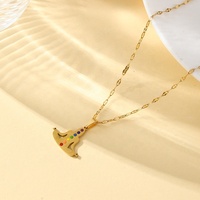 Yiwu Aceon Velle Chaîne À Lèvres En Acier Inoxydable Taille Personnalisée OM Thème Méditation Yoga Geste Émail Coloré 7 Couleurs Chakra Collier