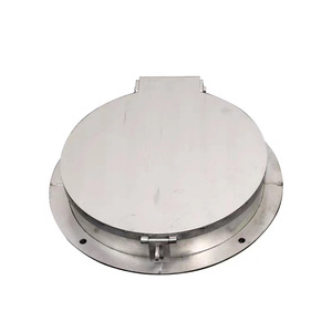 Tapa de alcantarilla personalizada de acero inoxidable 316, servicios de fundición 400x400 para la fabricación de tapas de alcantarillas - Product Image 2