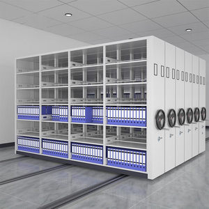 Wholesale <strong>File</strong> Rack Manual Movable Compact <strong>File</strong> <strong>Shelf</strong> Mobile Archive <strong>Shelf</strong> Compactor Storage System - Product Image 4