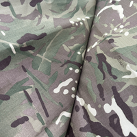 Multi Camo Pattern Camouflage Fabric Ripstop TC 50/50 Uniform Fabric Workwear Fabric Wholesale Professional Men and Women