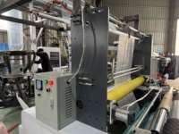 Machine de soufflage en plastique d'extrudeuse de film automatique à grande vitesse de LDPE/HDPE/LLDPE pour la ligne de production de film soufflé à haut rendement