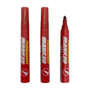 Free Shipping Customizable 24 Colors Waterproof Jumbo Permanent Paint Felt Tip Extra Fine Marker Pen
