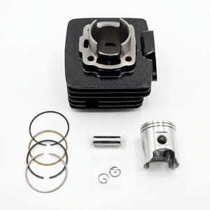Kit de bloc-cylindre de moteur de cyclomoteur TVS XL de haute qualité, taille standard 46 mm, avec piston, jeu de segments, axe et circlips conformes aux normes OEM - Product Image 3
