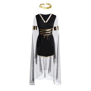 ชุดเดรสยาวสุดเซ็กซี่สำหรับผู้หญิง, เสื้อผ้าสำหรับใส่ในงานเทศกาลภาพยนตร์โรมันราชินีชุดเดรสแม็กซี่สำหรับเทศกาลฮาโลวีนเทพธิดากรีกโบราณ - Product Image 6