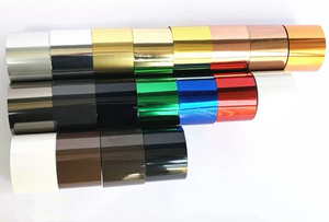 Rotoli di lamina in oro e argento <span class=keywords><strong>per</strong></span> carta in pelle lamina a caldo che timbra il trasferimento di calore materiali di <span class=keywords><strong>imballaggio</strong></span> in carta dorata anodizzati - Product Image 6