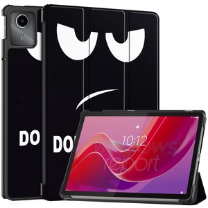 Funda de cuero PU con soporte triple plegable y estampado a color para Lenovo Tab <span class=keywords><strong>M11</strong></span> TB-330FU, funda para tableta de 11 pulgadas - Product Image 2
