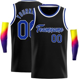 Maillot de basket personnalisé brodé – Uniforme d'équipe respirant sublimé 320g pour hommes, enfants et adultes – Col ras du cou unisexe - Product Image 1