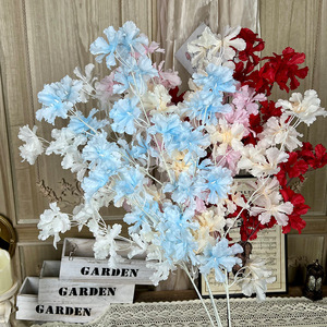 Fleurs artificielles de cerisier en soie, décorations de plafond pour mariage, arrangements floraux, décoration intérieure, accessoires de photographie - Product Image 1