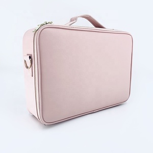 Organizzatore di pennelli per Makeup professionale personalizzato 3 strati per artista Make up Bag per Makeup Organizer scatola di immagazzinaggio - Product Image 5