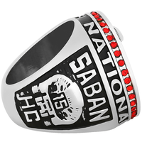 QIUZHEN 1964-2020 NCAA Football américain Alabama Design d'équipe américaine Bague de championnat en alliage haut de gamme avec pierres précieuses Best-seller