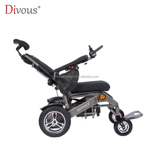 Venta caliente silla de ruedas eléctrica plegable portátil silla de ruedas para ancianos adultos niños silla de ruedas conveniente viaje - Product Image 3