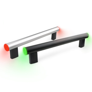 Pasamanos Tubular de Aleación de Aluminio Tianjia de 200 mm y 400 mm con Luz Indicadora para Puerta Protectora de Máquina CNC - Product Image 1