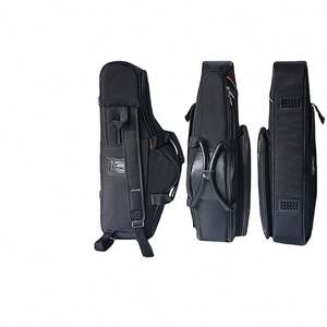 Бесплатный образец BSCI альт-саксофон рюкзак для переноски легкие индийские ремни внешний карман сумка для саксофона - Product Image 1