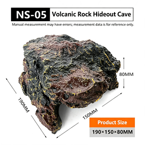 Hochwertiger Rock Appearance Resin Hiding Caves Shelter für Reptilien Snake <span class=keywords><strong>Gecko</strong></span> - Product Image 6