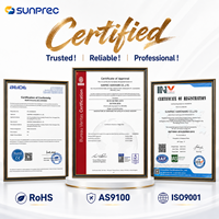 Fabricant certifié ISO9001 de pièces usinées CNC de précision pour composants complexes sur mesure en aluminium, acier inoxydable et titane