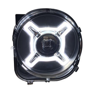 ชุดไฟหน้ารถยนต์สำหรับ Jeep Renegade ปี 2015-2019 อัพเกรดใหม่ <span class=keywords><strong>ไฟ</strong></span>หน้า LED โปรเจคเตอร์เลนส์คุณภาพสูง อุปกรณ์เสริม - Product Image 1