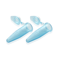 Tube de microcentrifugation en plastique de laboratoire à prix abordable, 1,5 ml, avec couvercle connecté
