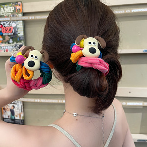 Nouvelles attaches pour cheveux pour enfants, style mignon et adorable, élastiques, durables et épaissis, scrunchies tendance - Product Image 3