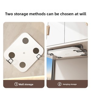 Support mural en métal en forme de poisson pour téléphone, design moderne et minimaliste sans perçage pour <span class=keywords><strong>Xiaomi</strong></span>/Huawei - Product Image 2