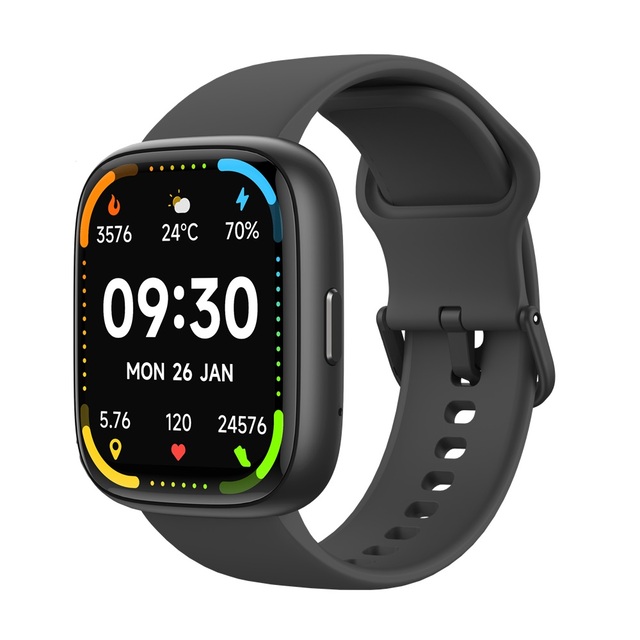 IDW26 2024 Smartwatch Fashion Fitness Tracker Waterproof TFT Screen Heart Rate Blood Pressure Monitor Sleep Tracker Silicone