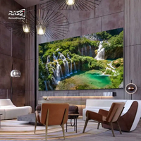 Pas de pixels fins à économie d'énergie P0.9 P1.2 P2.0 P2.5 Panneau mural vidéo LED Publicité fixe d'intérieur pour les métros des magasins de détail